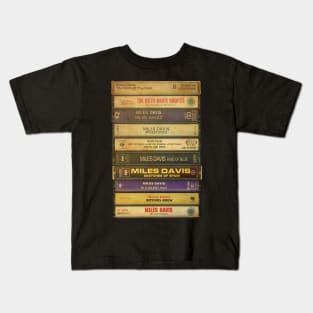 Retro Greatest Jazz - Cassette Style Kids T-Shirt